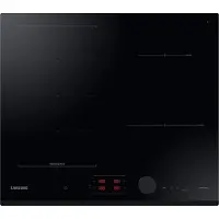Samsung NZ64B6058GK, Schwarz, Integriert, 59 cm, Zonen-Induktionskochfeld, Glas, 4 Zone(n)