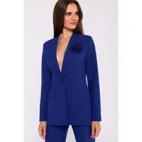 Stylove Damen der Sakko Qudel S370 himmelblau XL