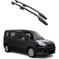 Omac Dachreling 2524931B Fahrzeugdach beidseitig für FIAT Doblo Kombi (263) Aluminium