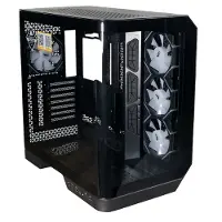 Darkflash DC-DY570-B-ES1, Full Tower, PC, Schwarz, ATX, EATX, micro ATX, Mini-ITX, 3x 120 mm, 1x 120 mm