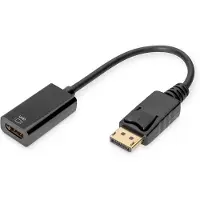 Digitus Ak-340415-002-s Displayport-hdmi-adapter 20 Cm