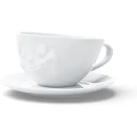 Tassen Kaffeetasse Glücklich weiß
