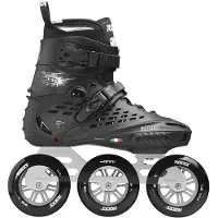 Roces Inline skate X35 TIF 3x110 Schwarz Silber Unisex-Schuhgröße 46