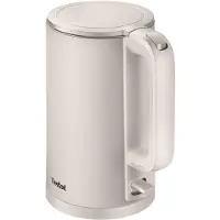 Tefal Thermo Protect KO140BE0, 1,5 l, 1500 W, Grau, Kunststoff, Drahtlos, Warmhaltefunktion