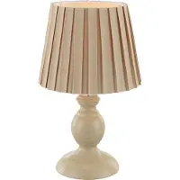 Globo Lighting Globo Metalic Tischleuchte Sandfarben, 1xE14; 21690