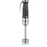 Graef HB602, Pürierstab, 1200 W, Schwarz, Edelstahl