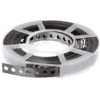 Alberts Lochband, Edelstahl, Breite 17 mm, Länge 10 m