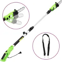vidaXL Elektrische Kettensäge mit Teleskopstange 25 cm 710 W