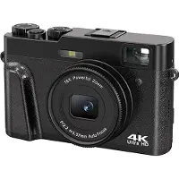 INF 2.7K Digitalkamera 48MP, 16x Zoom, Externer Blitzschuh für Hobbyfotografen