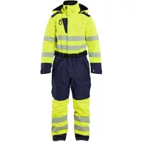 Blakläder Damen High Vis Winter Overall 6726, Farbe:High Vis Gelb/Marineblau, Größe:L