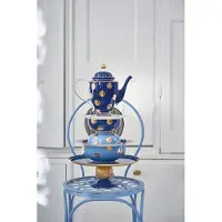 Pip studio Tortenplatte Metal Sphere Navy-Gold 32 x 12,5 cm