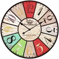 Lowell 14850, Wand, Kreis, Mehrfarbig, Glas, 33,5 cm