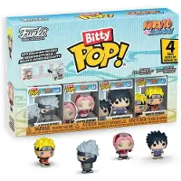 Funko POP! POP! Naruto Shippuden Bitty POP! 4er-Pack Team 7 w/CH 2,5 cm