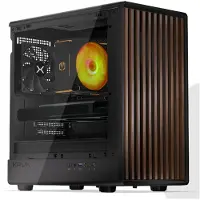 VIST Wood Ryzen 7 5700X NVIDIA GeForce RTX 5060 16GB SSD 500GB M.2 WIFI W11