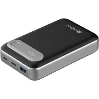 Sandberg 421-41, 20000 mAh, Lithium Polymer (LiPo), 3,7 V, Schwarz, Silber