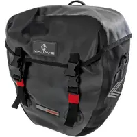 M-Wave Alberta, Hinten, Fahrradtasche, Schwarz, 40 l, 130 mm, 400 mm