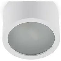 Arcchio Downlight Nieva, G9, weiß, rund, Ø 10cm, Metall
