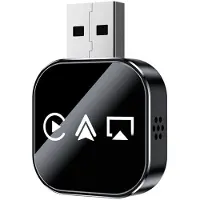 INF Kabelloser CarPlay/Android Auto Adapter Q1AS – 3-in-1 Apple Mirroring
