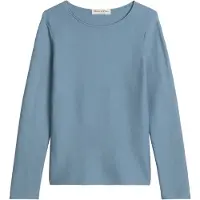 Marc O'Polo Marc OPolo Strickpullover slim fit aus softem Organic Cotton, mit Rollkanten