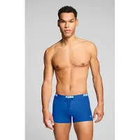 Puma Badehose "SWIM MEN LOGO TRUNKS" elastischer Logobund mit integriertem Kordelzug