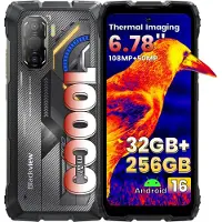 Blackview ROCK 3, 17,2 cm (6.78"), 8 GB, 256 GB, 108 MP, Android 16.0, Schwarz