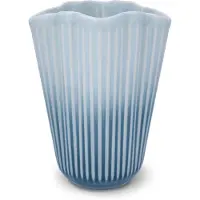 Kähler - Hammershøi Unfold Vase - Blau - 20.5 cm