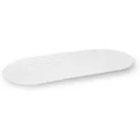 Lyngby Porcelæn - Lyngby Tura Ovale Servierplatte - Weiss - 34x14.5 cm
