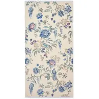 Pip studio Duschtuch Secret Garden White Blue (55 x 100 cm)