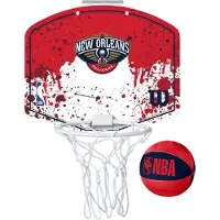 Wilson Electronics NBA Team Mini Hoop New Orleans Pelicans Basketball
