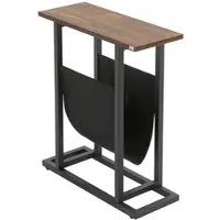 MODFU Couchtisch Weiß Wohnzimmertisch mit LED-Lichtleisten,Hochglänz-Beistelltisch Sofatisch mit zwei Schränken,6 Staufächern und einer Schublade,100 x 50 x 40 cm