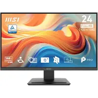 MSI Pro MP241 E14V, 60,5 cm (23.8"), 1920 x 1080 Pixel, Full HD, LCD, 4 ms, Schwarz