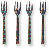 Pip studio Kuchengabel Berry Blues 14,5 cm (Set von 4)