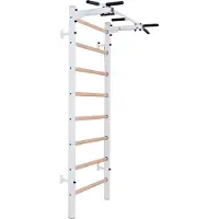 BenchK Sprossenwand 221W mit Klimmzugstange, 67 cm breit, 2,40 m hoch, bis 150 kg