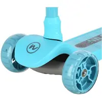 Nils Fun HLB09 LED türkis Kinderroller