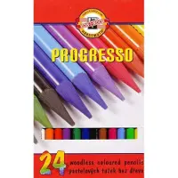Koh-I-Noor CREDITS 24 COLORS WOOD-FREE PROGRESSO