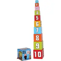 Mikko Mallikas Barbo Toys Stapelklötze 10 Teile, Babyspielzeug