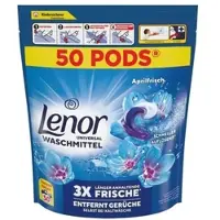 Lenor Waschmittel All-in-1 Aprilfrisch, Pods, Vollwaschmittel, 0,98 kg, Waschladungen 50