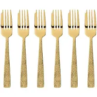 Sambonet Kuchengabeln Siena PVD Gold (6-Teilig)