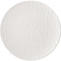 Villeroy & Boch Manufacture Rock Blanc Flacher Teller ohne Kante