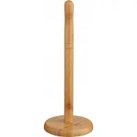 5 Five Bamboo Kitchen Paper Roll Holder Braun