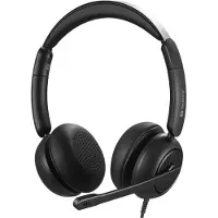 Sandberg 126-54, Kabelgebunden, Büro/Callcenter, 20 - 20000 Hz, 139 g, Kopfhörer, Schwarz