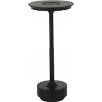 LED line LED Akku Tischleuchte Camelia Schwarz 2,5W 250lm CCT 3000/4000/5000K Touchdimmer USB-C