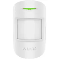 Ajax Funk Bewegungsmelder Innen MotionProtect Plus mit Mikrowellen Sensor & Tierimmun Weiss