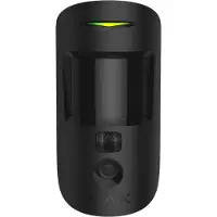 Ajax Funk-Bewegungsmelder Motioncam Schwarz