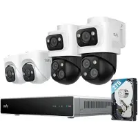 Eufy PoE Sicherheitssystem + NVR + S4 Doppelpack + E41 Doppelpack
