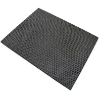 Karat Hygienematte für Barfußzonen UV Beständig Grau 90 x 350 cm