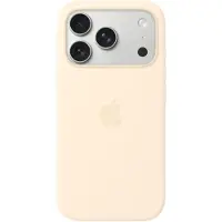 Apple Original iPhone 17 Pro Max Hülle - Silikon - Backcover/Soft Case - Beige