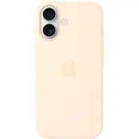 Apple Original iPhone 17 Hülle - Silikon - Backcover/Soft Case - Beige