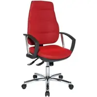 Kompatible Ware Topstar Bürostuhl »Unni SY Deluxe« mit Armlehnen rot, 56 cm