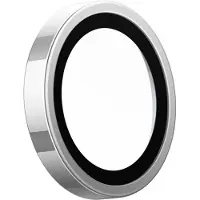 Torras LensGuard für iPhone 16 Pro silber